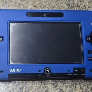 Nintendo Wii U Blue Handheld Console